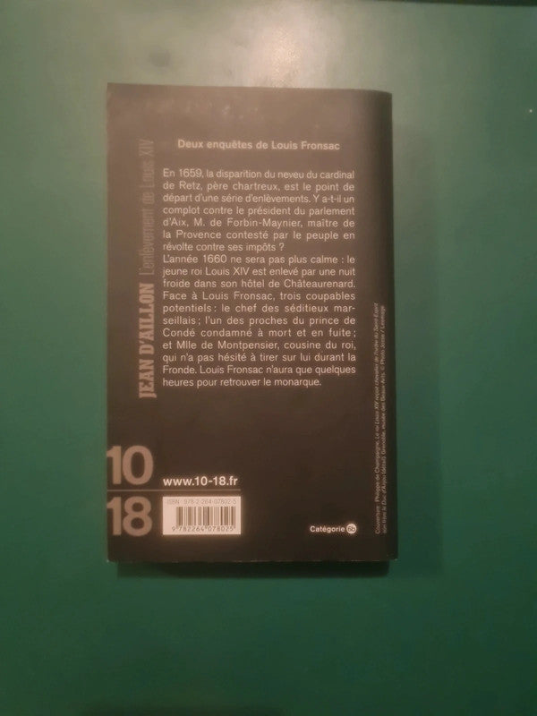 L'enlèvement de Louis XIV (14) , Jean D'aillon