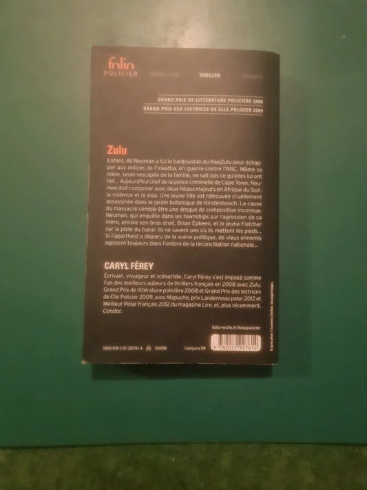 Zulu , Caryl Férey