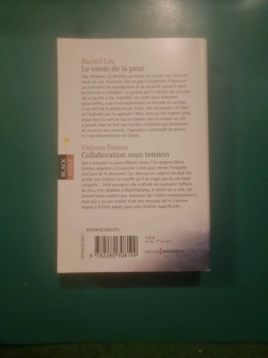 Rachel Lee
, Le venin de la peur , Delores Fossen
Collaboration sous tension