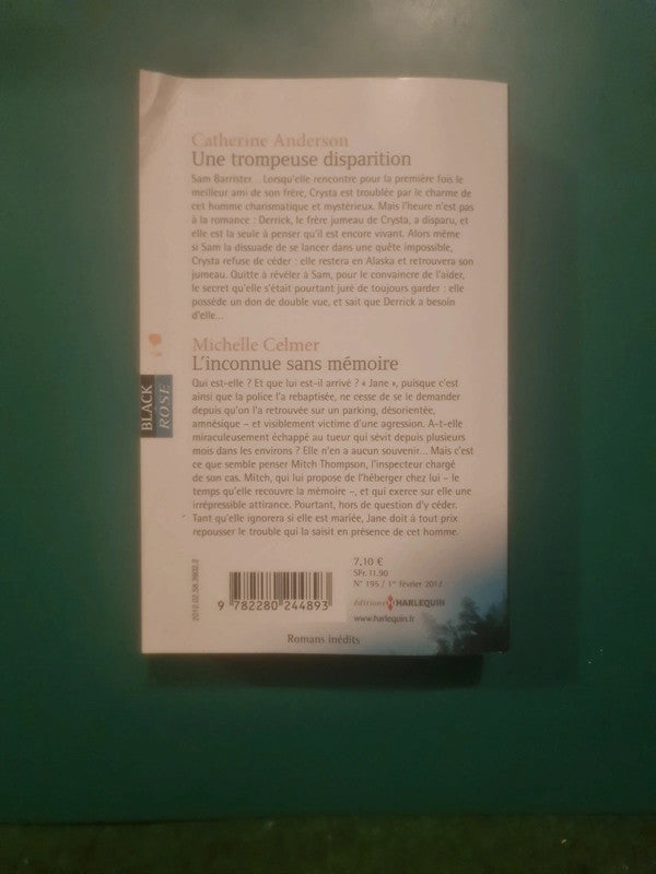 Catherine Anderson
, Une trompeuse disparition , Michelle Celmer
, L'inconnue sans mémoire