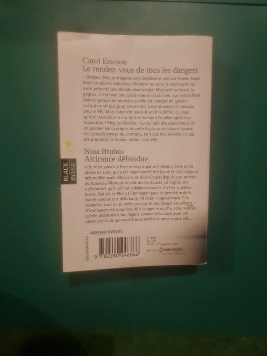 Carol Ericson:
Le rendez-vous de tous les dangers , Nina Bruhns
: Attirance défendue