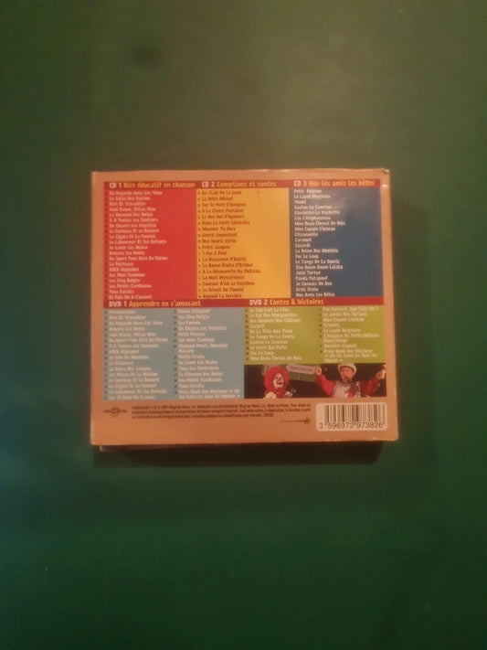 Apprendre En S'amusant - Dès 2 Ans - Pilule Et André De Vera - Coffret 3 Cd , 2dvd