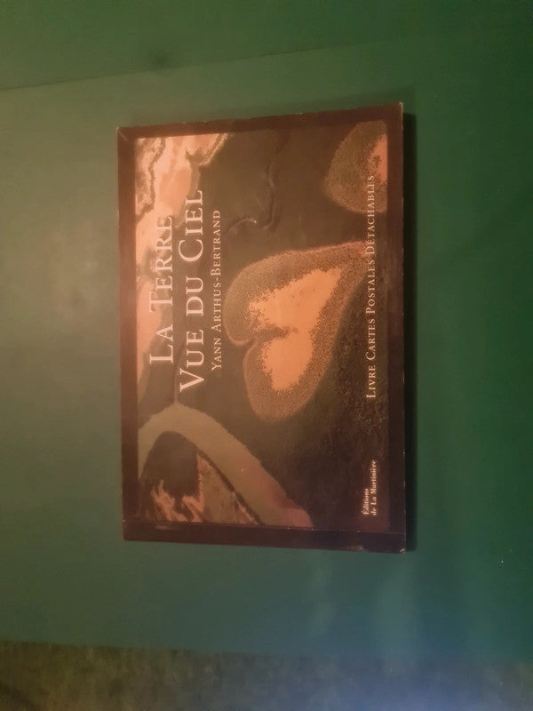 La terre vue du ciel, Yann Artus Bertrand, livre 20 carte postales détachable