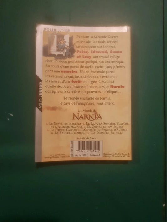 Le monde de Narnia, le lion , la sorcière blanche et l'armoire magique