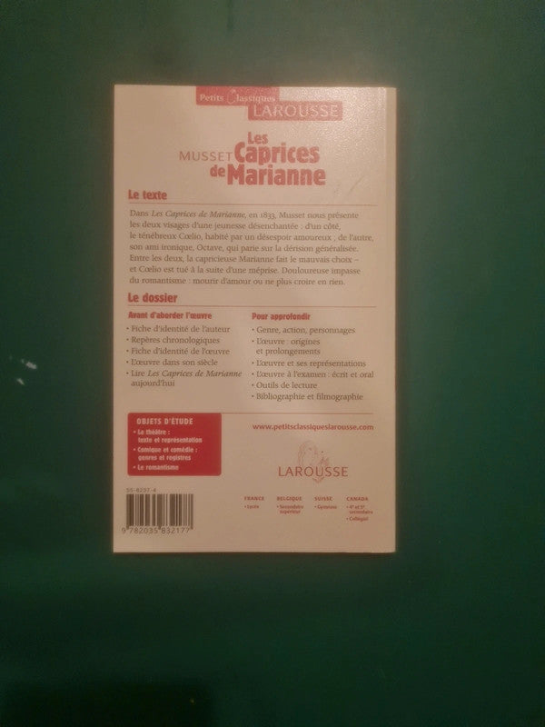 Les Caprices de Marianne: Musset