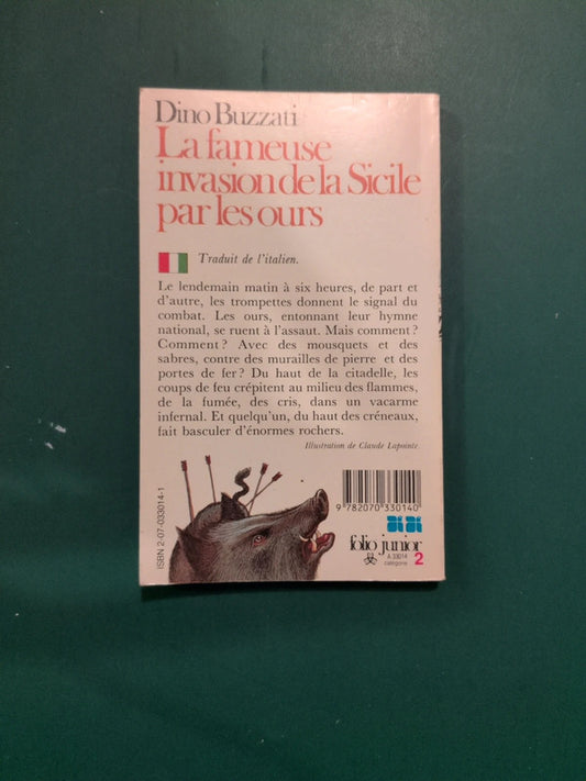 La fameuse invasion de la Sicile par les ours: Dino Buzzati