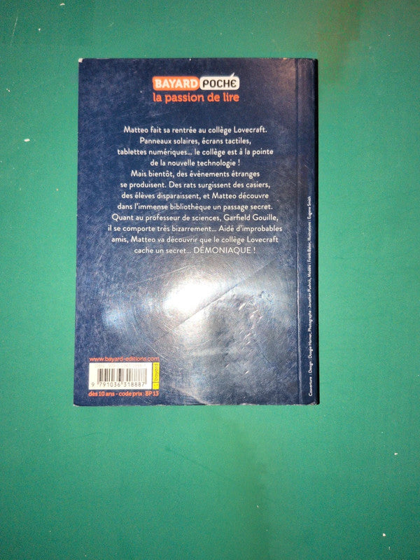 Le collège Lovecraft : professeur Gargouille, Charles Gilman