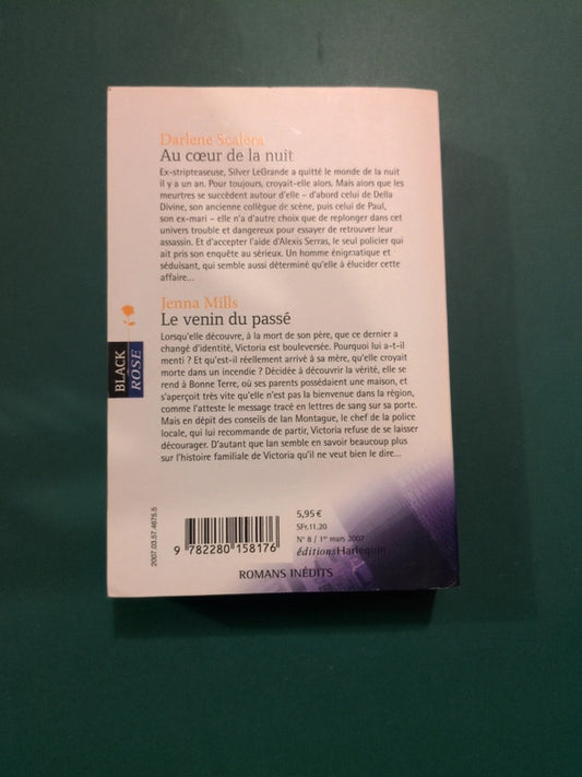 Livre occasion – Darlene Scalera Au cœur de la nuit , Jenna Mills , Le venin du passé