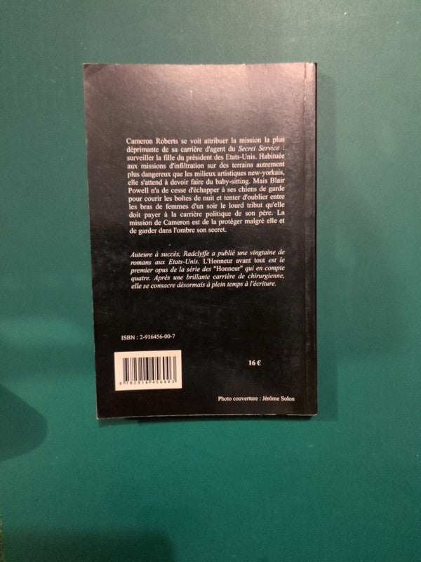 Honneur tome 1 l'honneur avant tout, Radclyffe