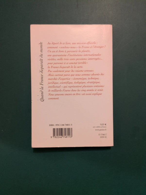 Used book – When France Disappears from the World, Nicolas Tenzer