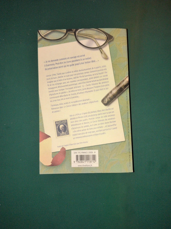 le Cercle littéraire des amateurs d'épluchures de patates , Mary Ann Shaffer , Annie Barrows