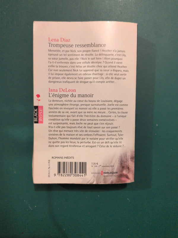 Lena Diaz ,
Trompeuse ressemblance , Jana DeLeon
, L'énigme du manoir