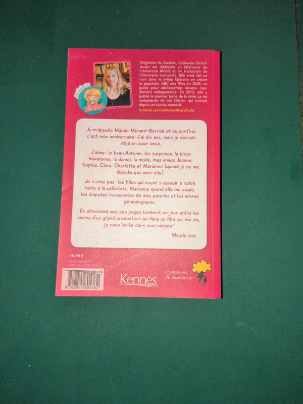 Mini Maude T1 cahier et main moites , Catherine Girard Audet