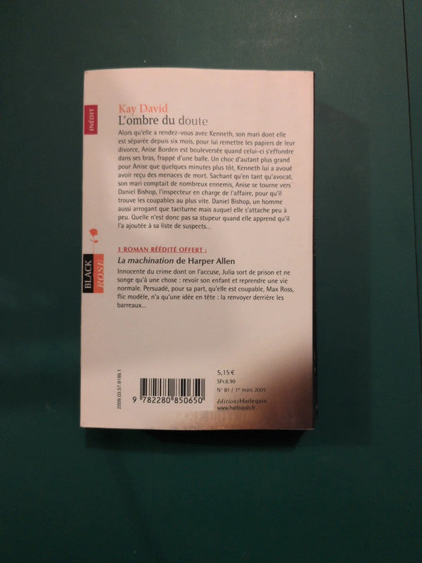 Kay David , L'ombre du doute , La machination de Harper Allen