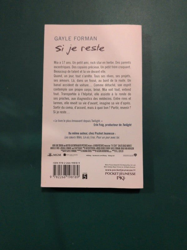 Si je reste , Gayle Forman