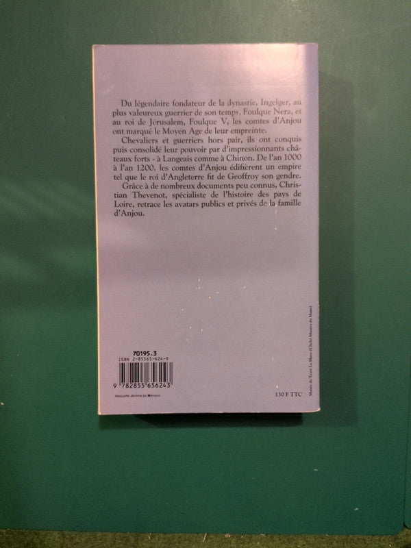 La légende Doré Des Comtes D'anjou , Christian Thévenot