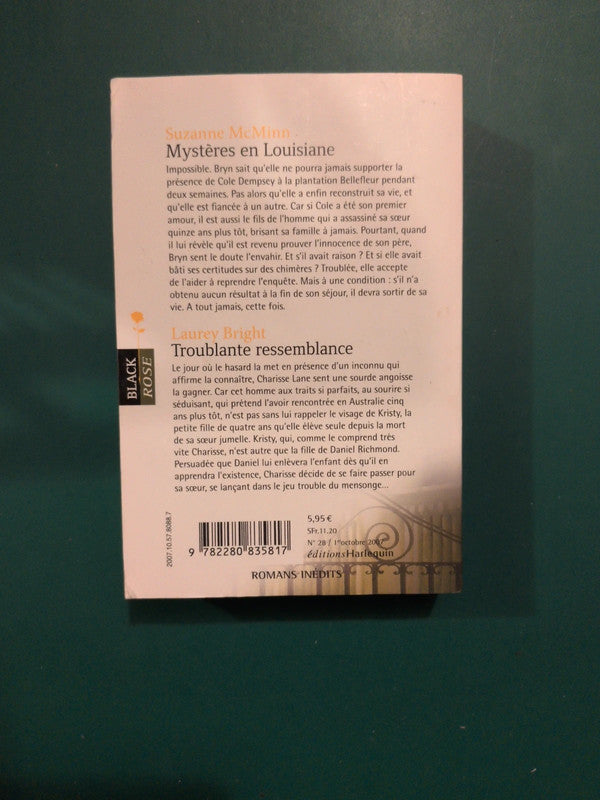 Suzanne McMinn ,
Mystères en Louisiane , Laurey Bright
, Troublante ressemblance