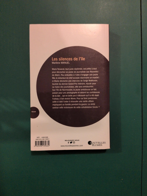 Les silences de l'île
, Marlène Manuel