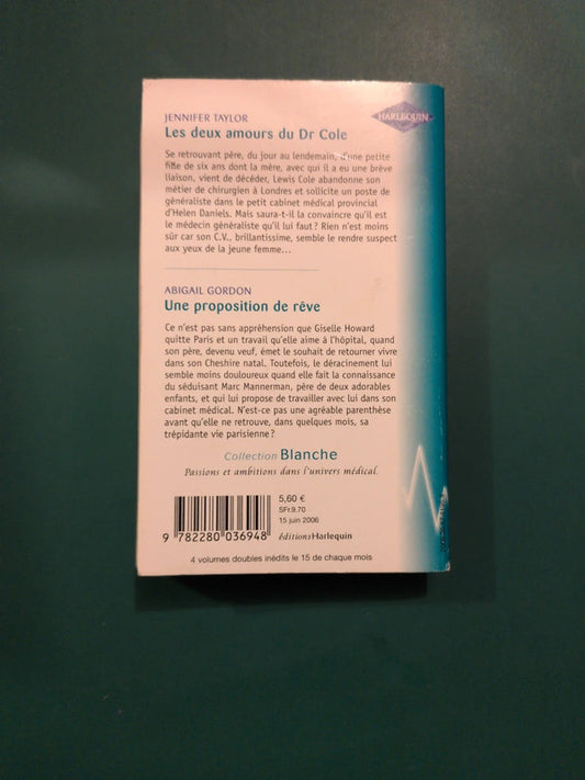 Les deux amours du Dr Cole , Une proposition de rêve
