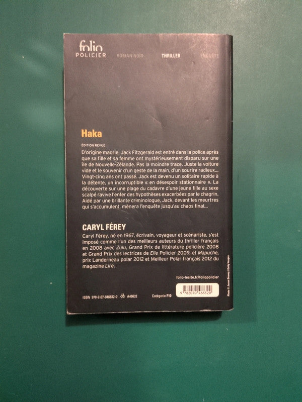 Haka , Caryl Férey