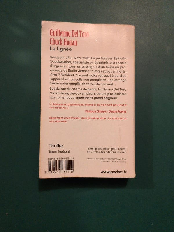 La lignée , Guillermo Del Toro , Chuck Hogan