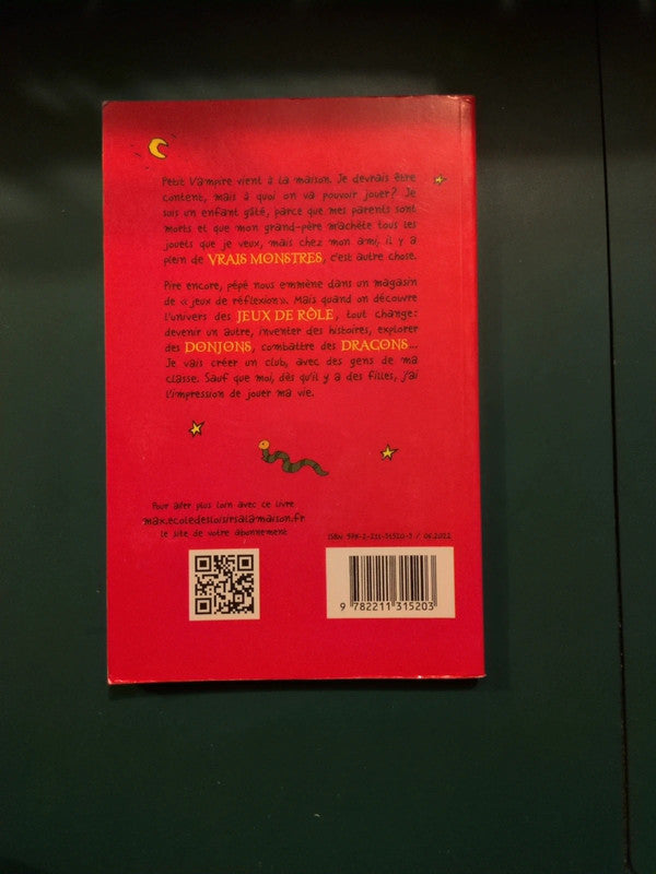 Petit vampire, le pouvoir du dragon, Joann Sfar