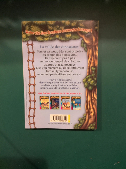 La cabane magique T1 La vallée des dinosaures , Mary Pope Osborne