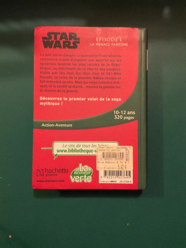 Used book – Star Wars Episode 1 The Phantom Menace