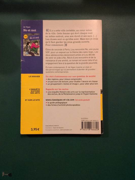 No et moi , Delphine de Vigan