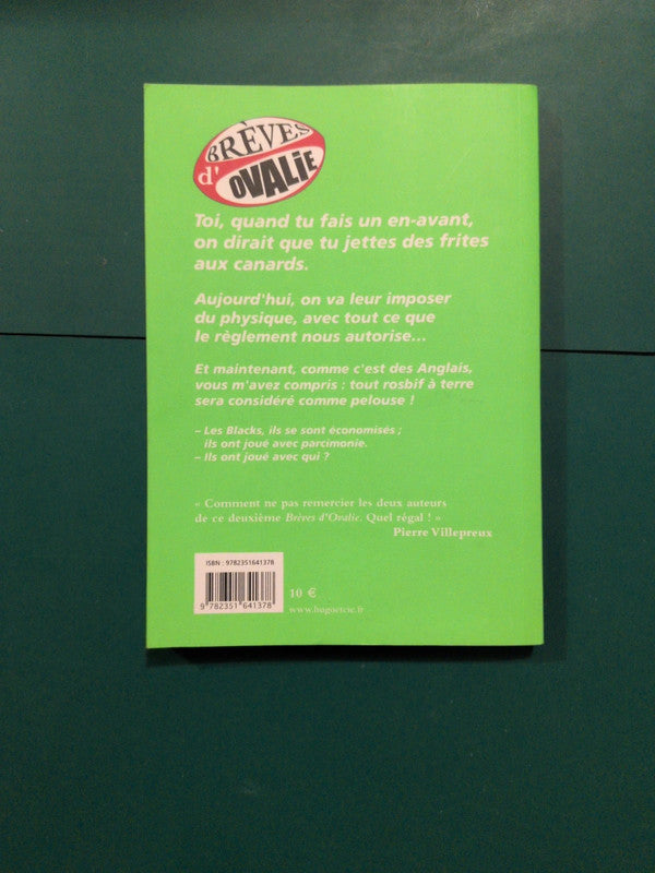 Used book - breves d'ovalie deuxième mi-temps perles en mêlées