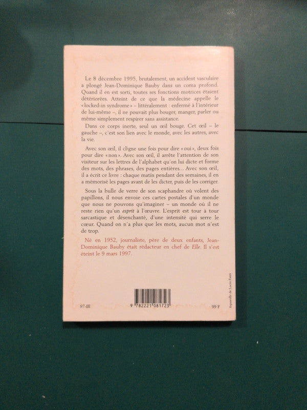 Le scaphandre et le papillon, Jean Dominique Bauby