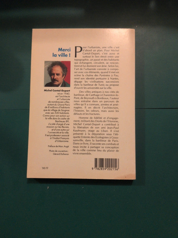 Used book – Thank you, city! , Michel Cantal Dupart