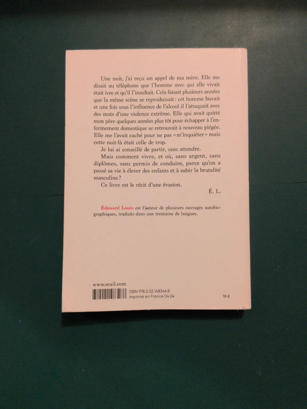 Monique s'évade , Edouard Louis