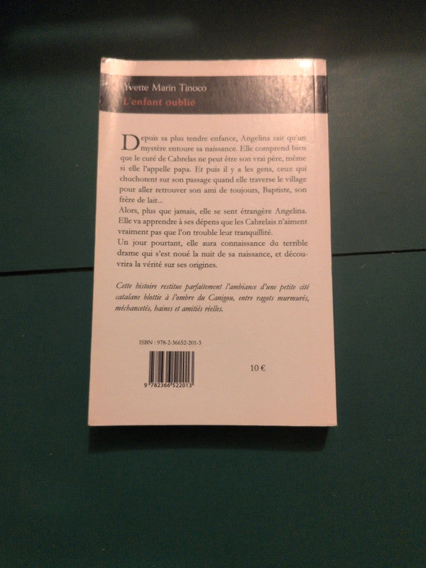 L'enfant oublié , Yvette Marin Tinoco