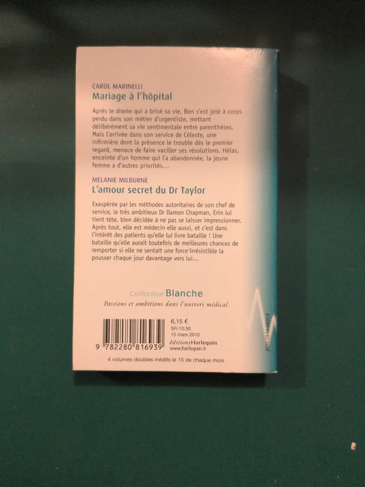 Mariage à l'hôpital , L'amour secret du Dr Taylor