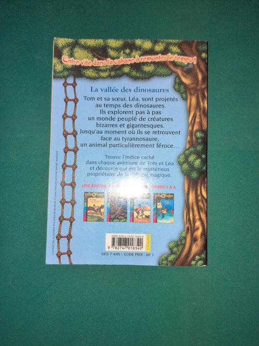 La cabane magique T1 La vallée des dinosaures , Mary Pope Osborne
