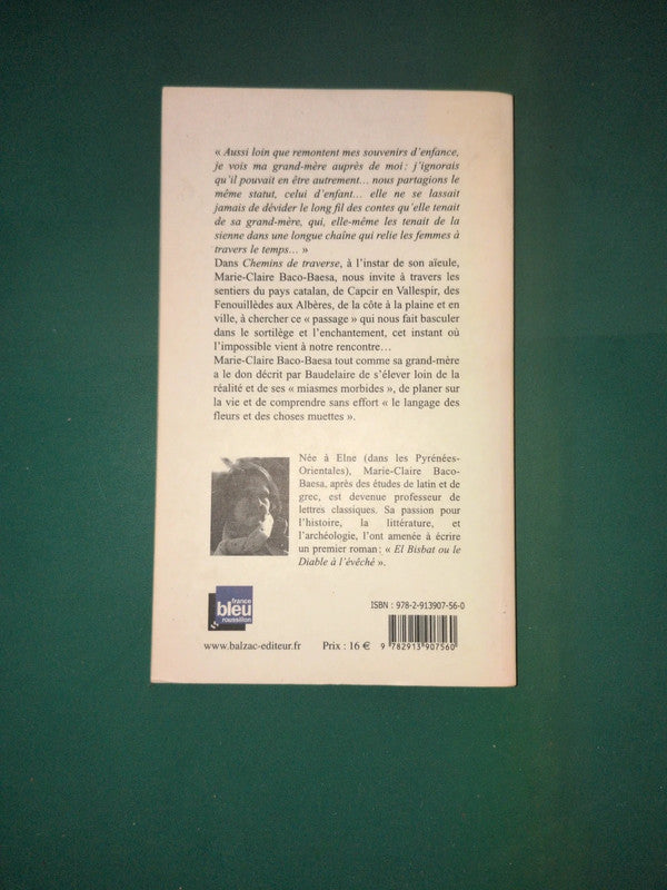 Chemin de traverse, contes fantastiques du pays catalan, Marie Claire Baco Baesa