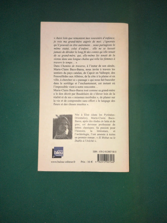 Chemin de traverse, contes fantastiques du pays catalan, Marie Claire Baco Baesa