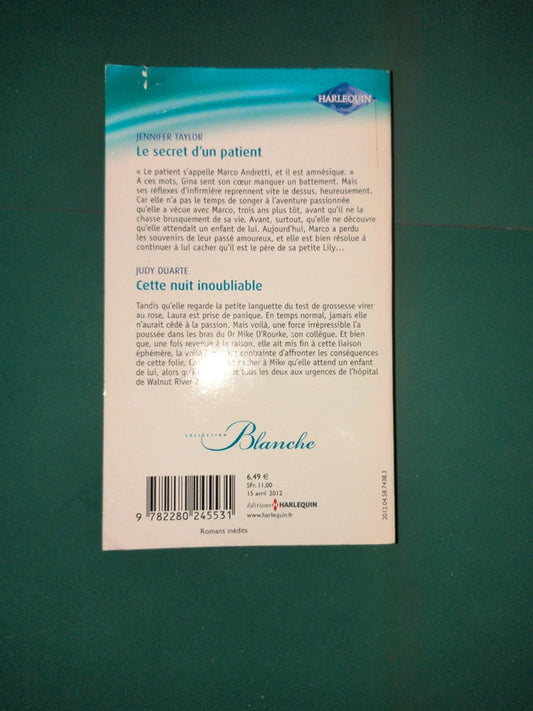 Le secret d'un patient , Cette nuit inoubliable