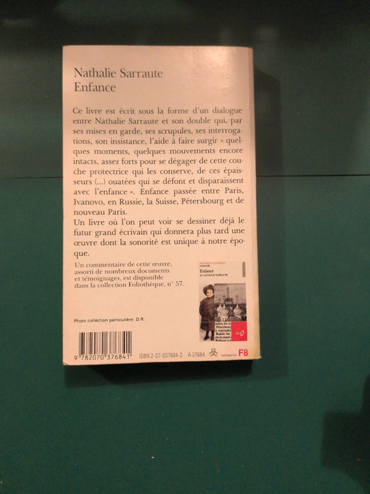 Enfance , Nathalie Sarraute