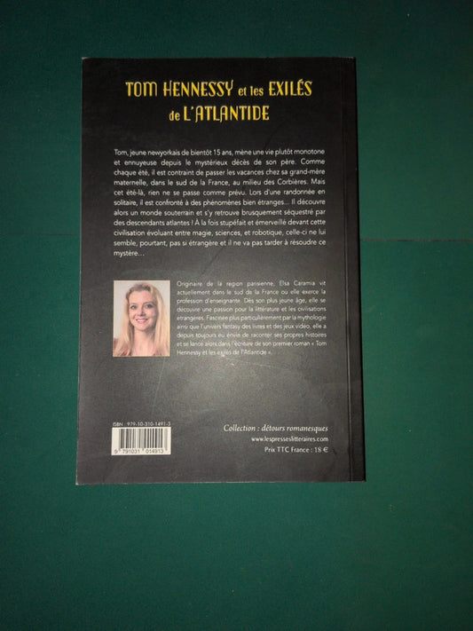 Tom Hennessy et les exilés de l'Atlantide
, Elsa Caramia