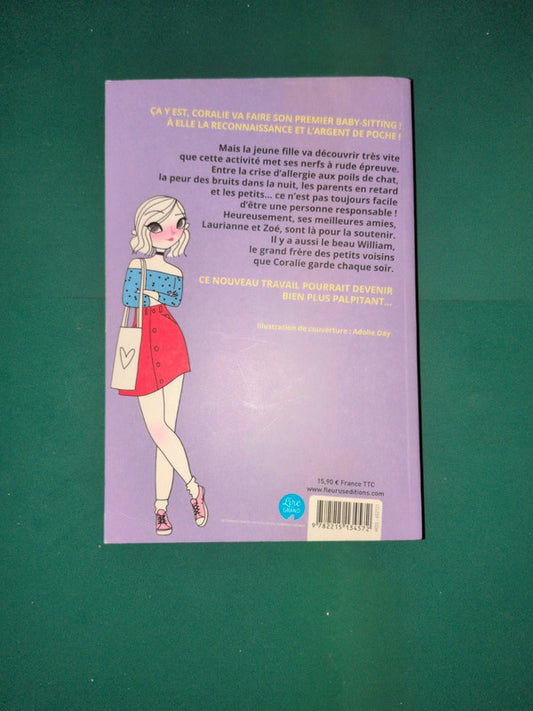 Coeur de baby sister, mésaventure de Baby sitter, Martine Labonté Chartrand