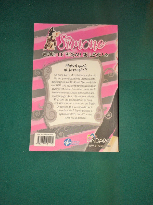 Simone tome 3 que le rideau se lève! , Isabelle Boisvert