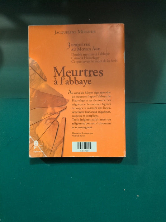 Meurtres a l'abbaye, Jacqueline Mirande