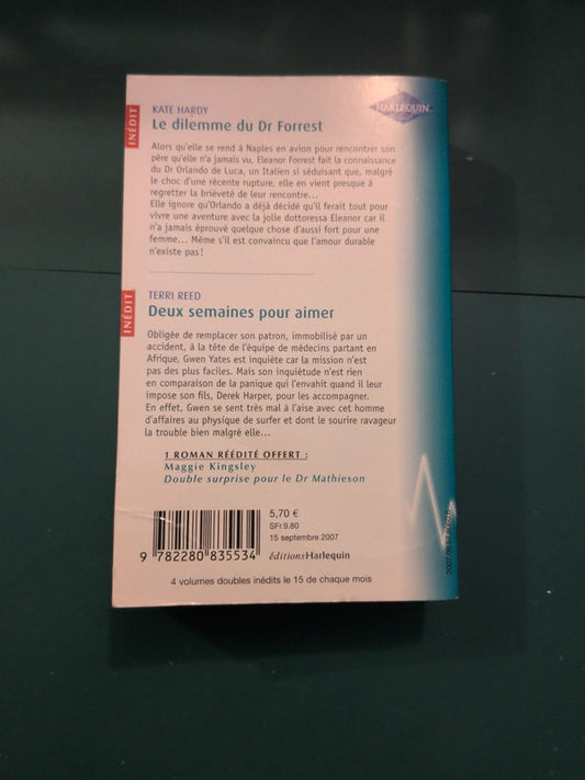 Le dilemme du Dr Forrest , Deux semaines pour aimer , Double surprise pour le Dr Mathieson