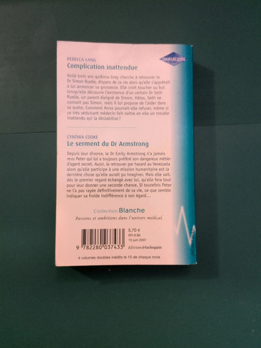 Complication inattendue , Le serment du Dr Armstrong