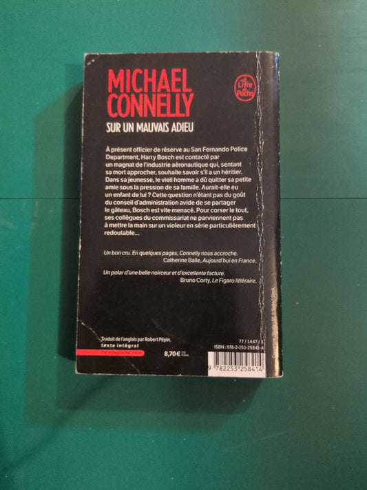 sur un mauvais adieu , Michael Connelly