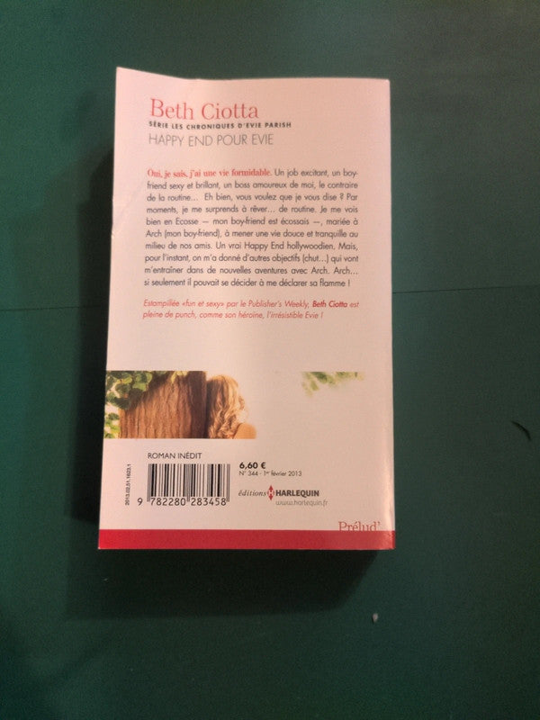 happy end pour evie , Beth Ciotta