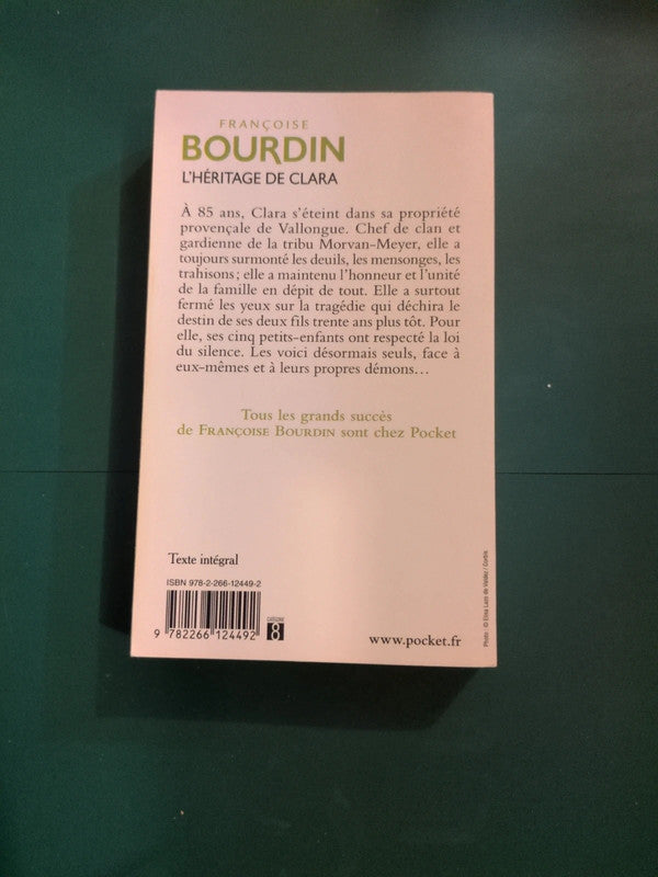 L'Héritage de Clara, Françoise Bourdin