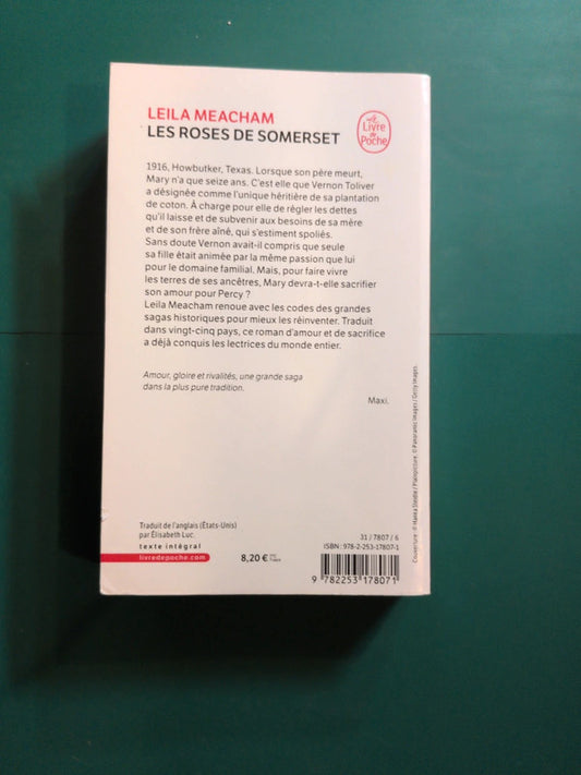 les roses de somerset , Leila Meacham